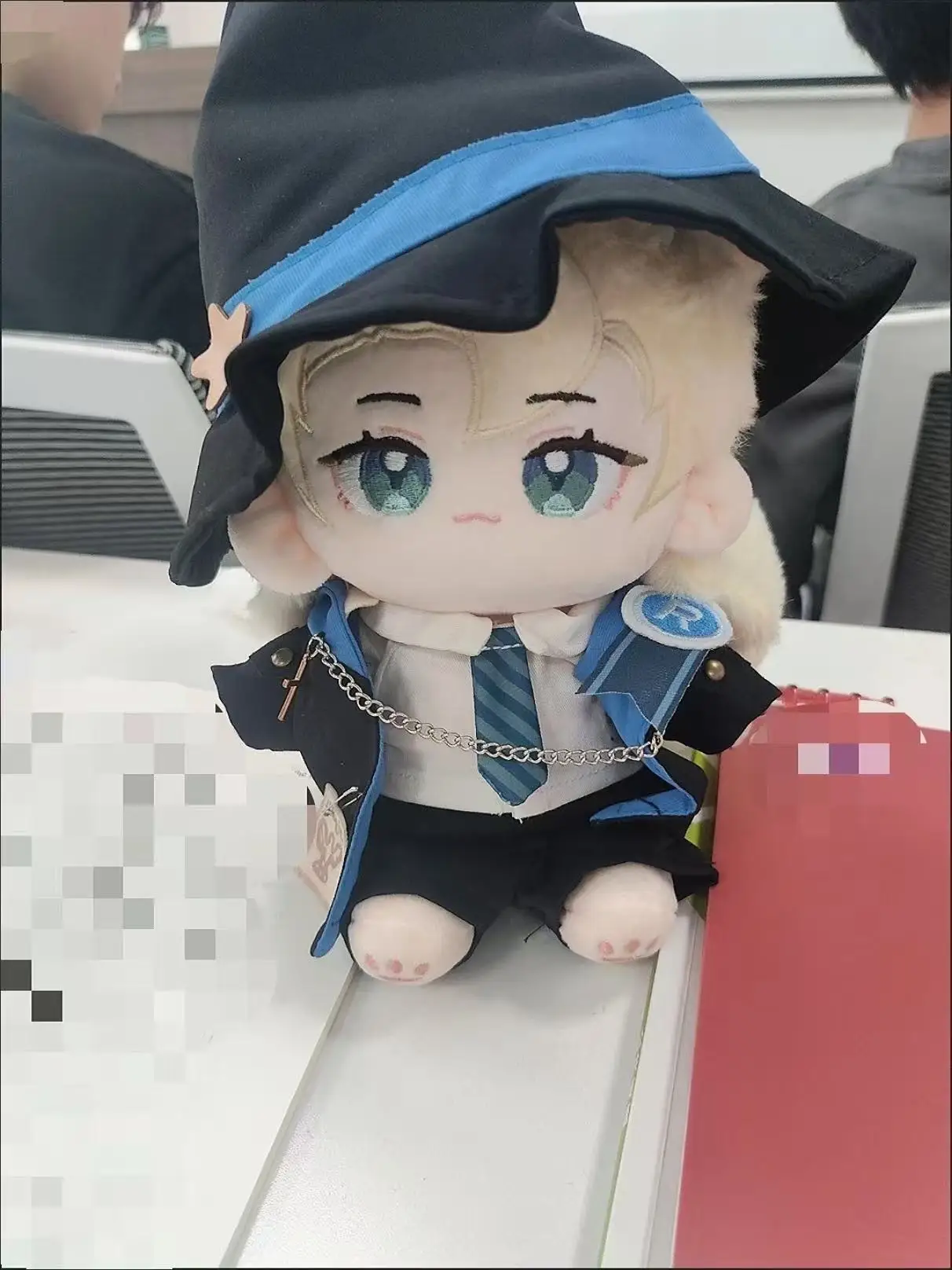 

Фаршированная 20 см аниме Genshin Impact Albedo Attribut мультяшная плюшевая кукла игрушка COS наряд для детей и взрослых коллекционные хлопковые подарки