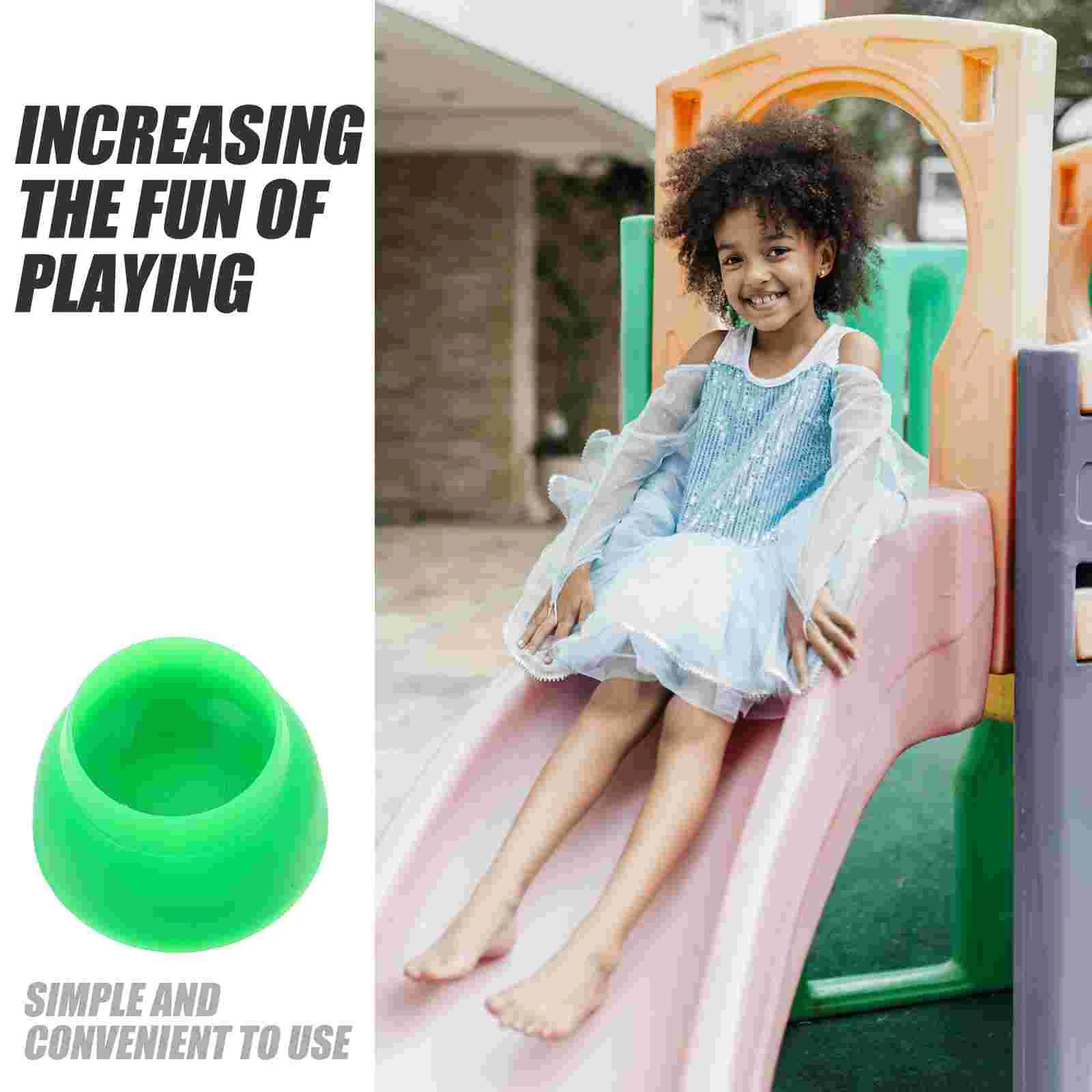 Toboggan pour enfants, accessoire de terrain de jeu pour enfants, bouchon à vis, couvercle en plastique, bouchons pour tout-petits, vis de fixation