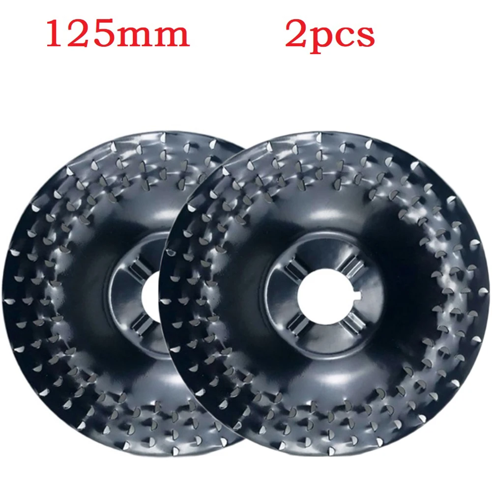 木工研削ホイール、木彫りディスク、成形、アングルグラインダー、研磨、125タイプ、100タイプ、92mm、125mm、2個