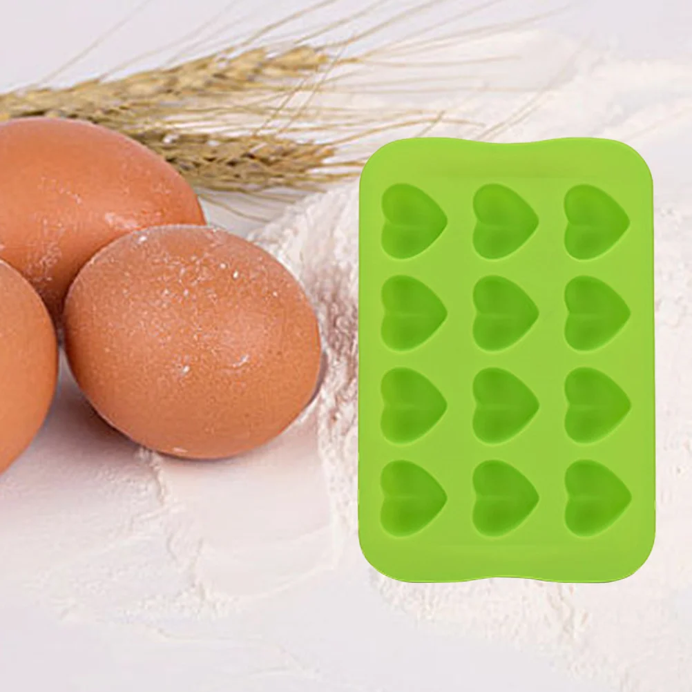 

Chocolate Mold 12 Cavities Ice Cube Tray For Ice Cubes Chocolate Jelly Desserts Food Grade Silicone Mold Kitchen Tool