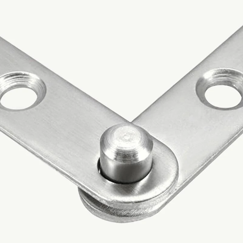 Rotating Hinge Pivot Door Household Door Accessories Hinge Stainless Steel Hardware Cabinet Side Shaft Turning Window Hinge