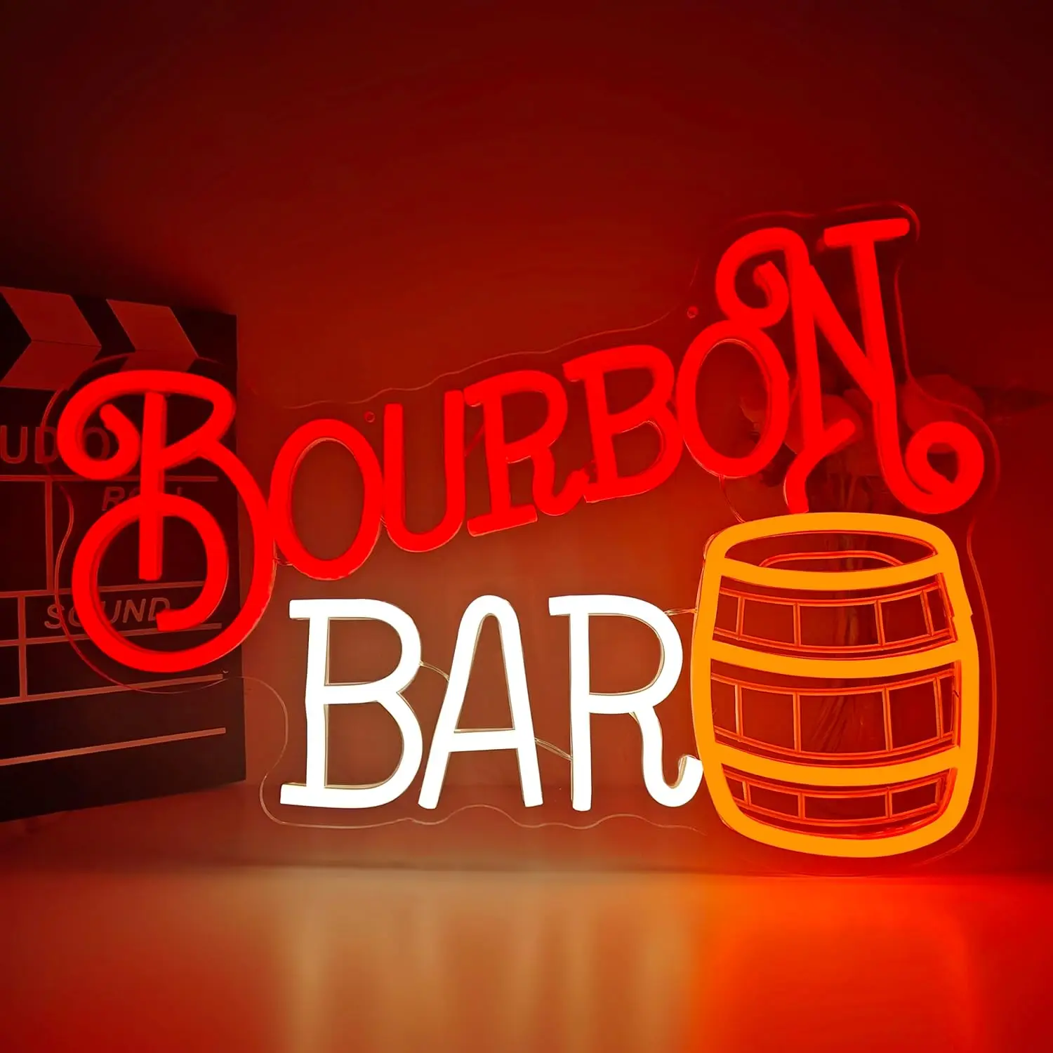 

Bourbon Bar Neon Sign Business Art Wall Light USB LED Neon Light for Bar Club Party Bedroom Decoration neon personalizado Gift