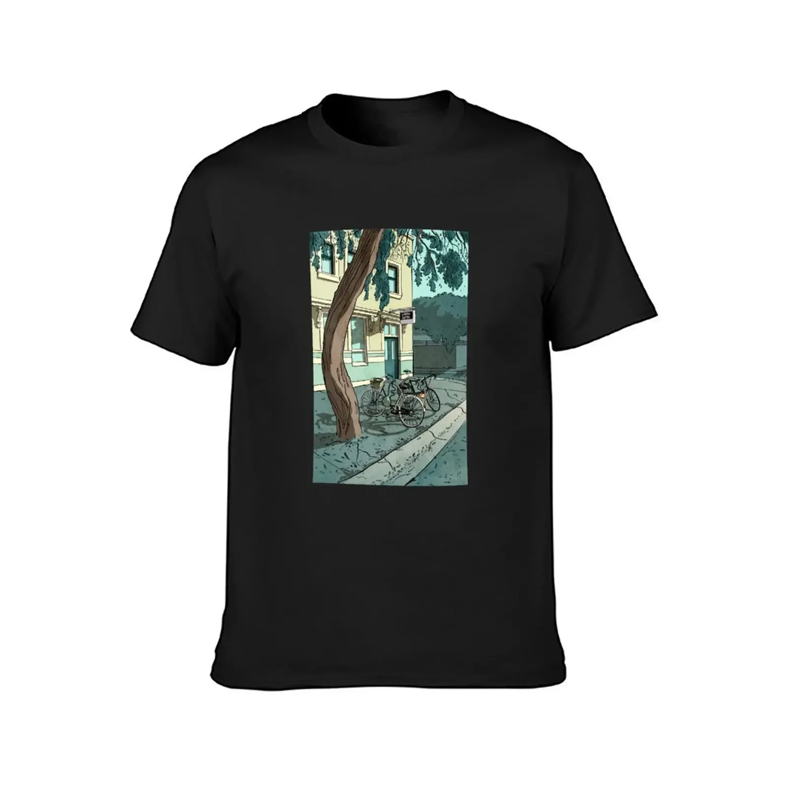 bicycles at the Hotel T-Shirt customs design your own new edition mens t shirts top quality