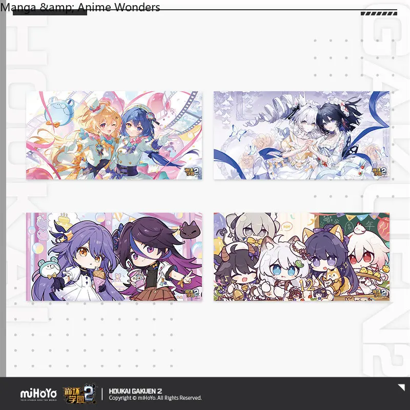 

Official MiHoYo Game Honkai Impact 3 Bronya Rand Series Cartoon Mouse Pad Game Mat Anime Decoration Cosplay Xmas Gift Halloween