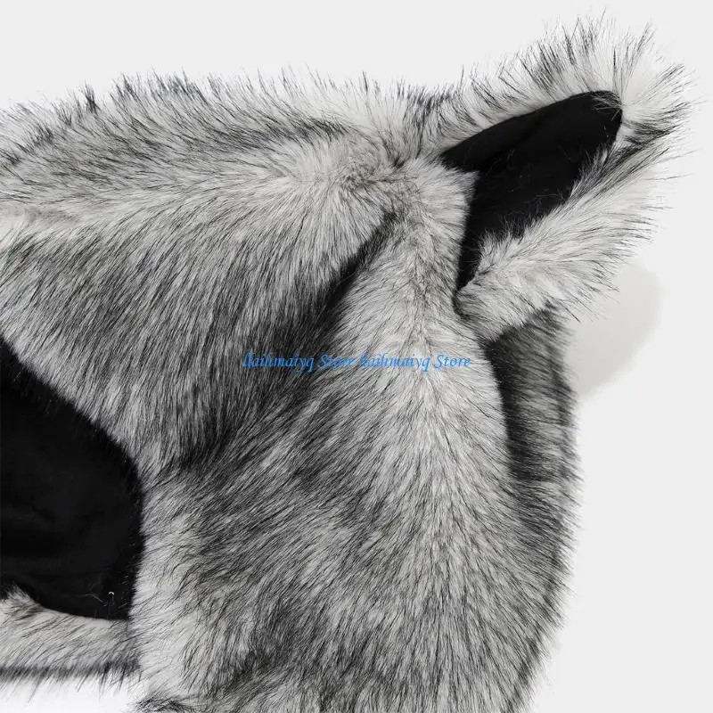 

573B Comfortable Foxes Ears Ear Protector Furry Suitable for Halloween