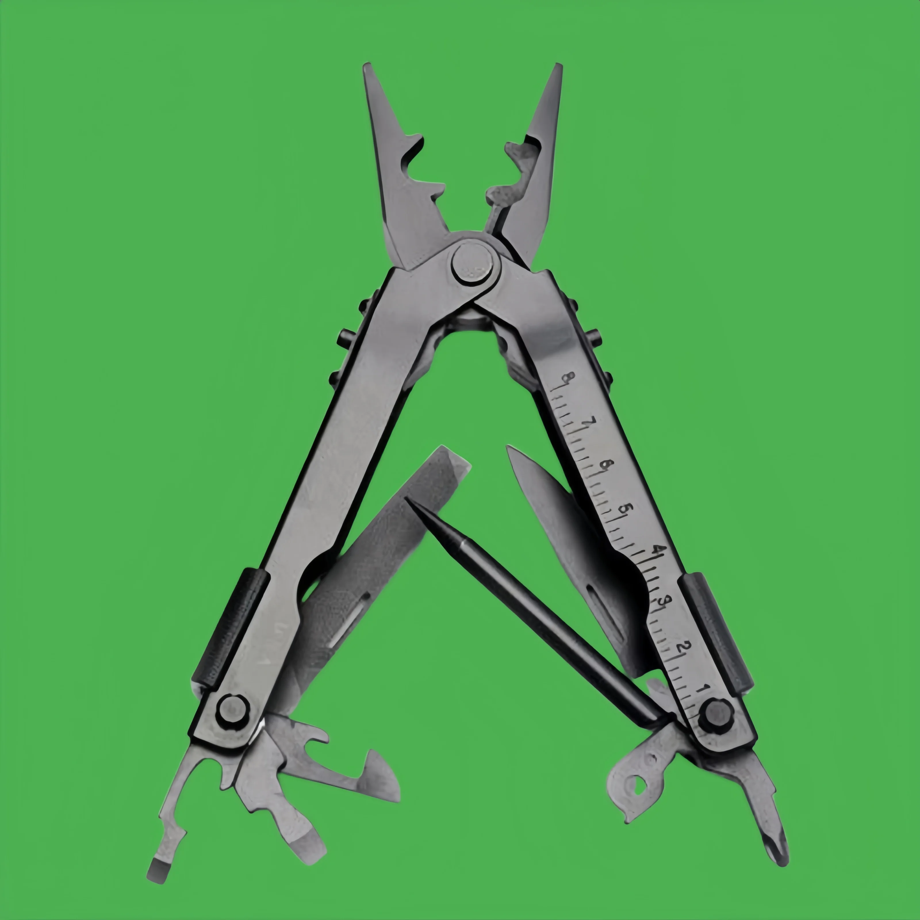 Multifunction Folding Pliers Stainless Steel Bottle Opener Screwdrivers Outdoor Crimper Wire Cutter Pocket Knife Multi-Tool