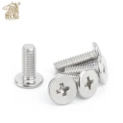 Stainless steel cross recessed screw 100304/50/20 pieces, m1.4, m1.6, M2, M2.5, m3, M4, M5, M6, M8, CM cross recessed,