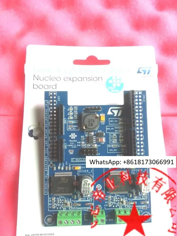 

ST X-NUCLEO-IHM02A1 Motor Drive Expansion Board L6470 for STM32 Nucleo-