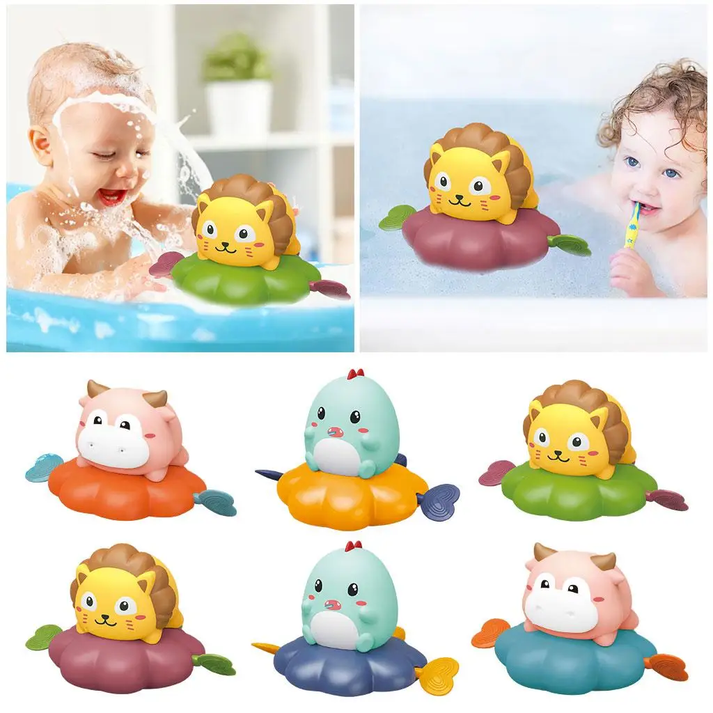 Juguetes de baño, chorro flotante para bañera, ducha, piscina, niños pequeños