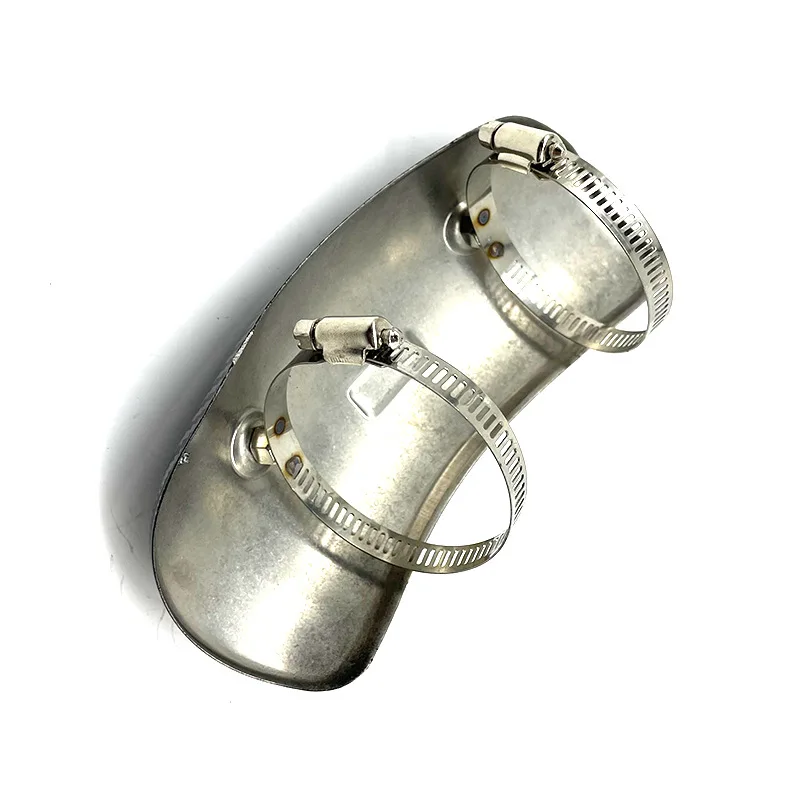 Universal Motorcycle Exhaust Pipe Protector Heat Shield Cover Guard Anti-scalding Cover FOR Pit Bike Cafe Racer Moto Accesories - Image 5