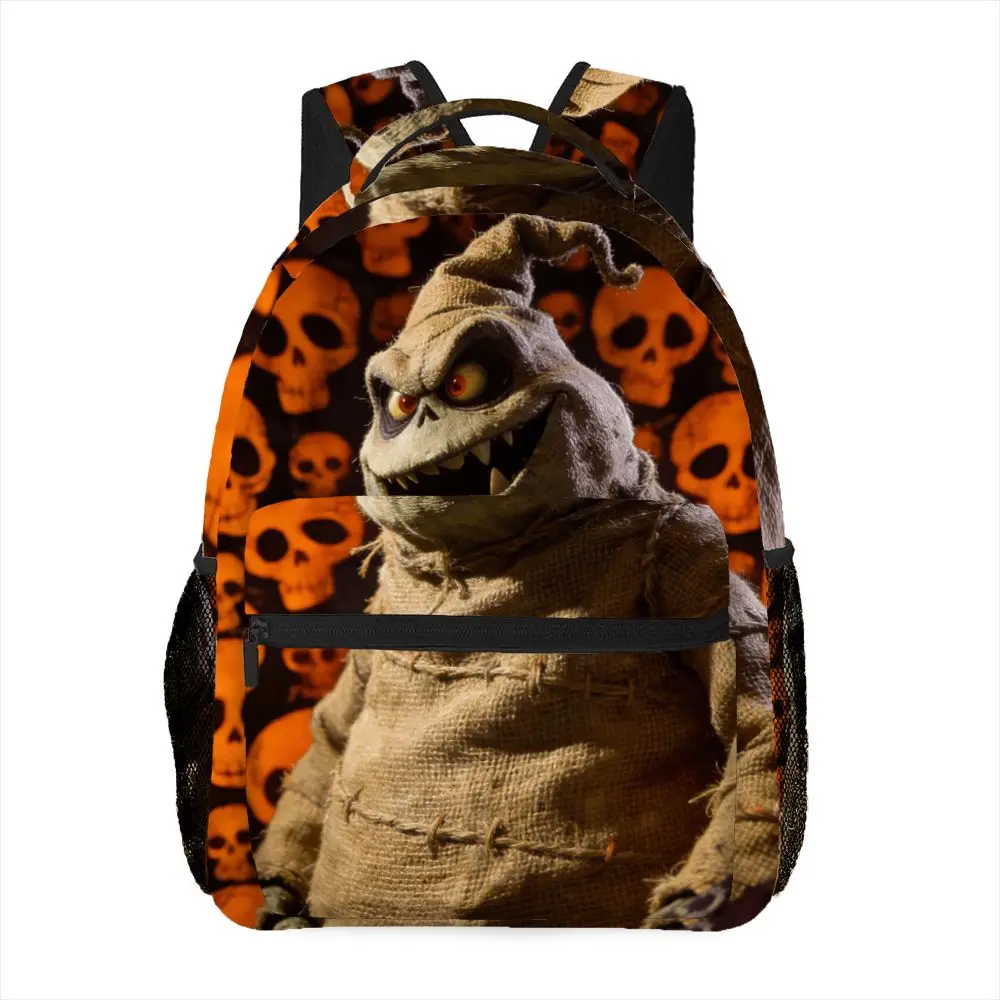 

Мужской рюкзак Disney Oogie Boogie, повседневная сумка, большая вместимость, качественный подарок, индивидуальное повседневное использование