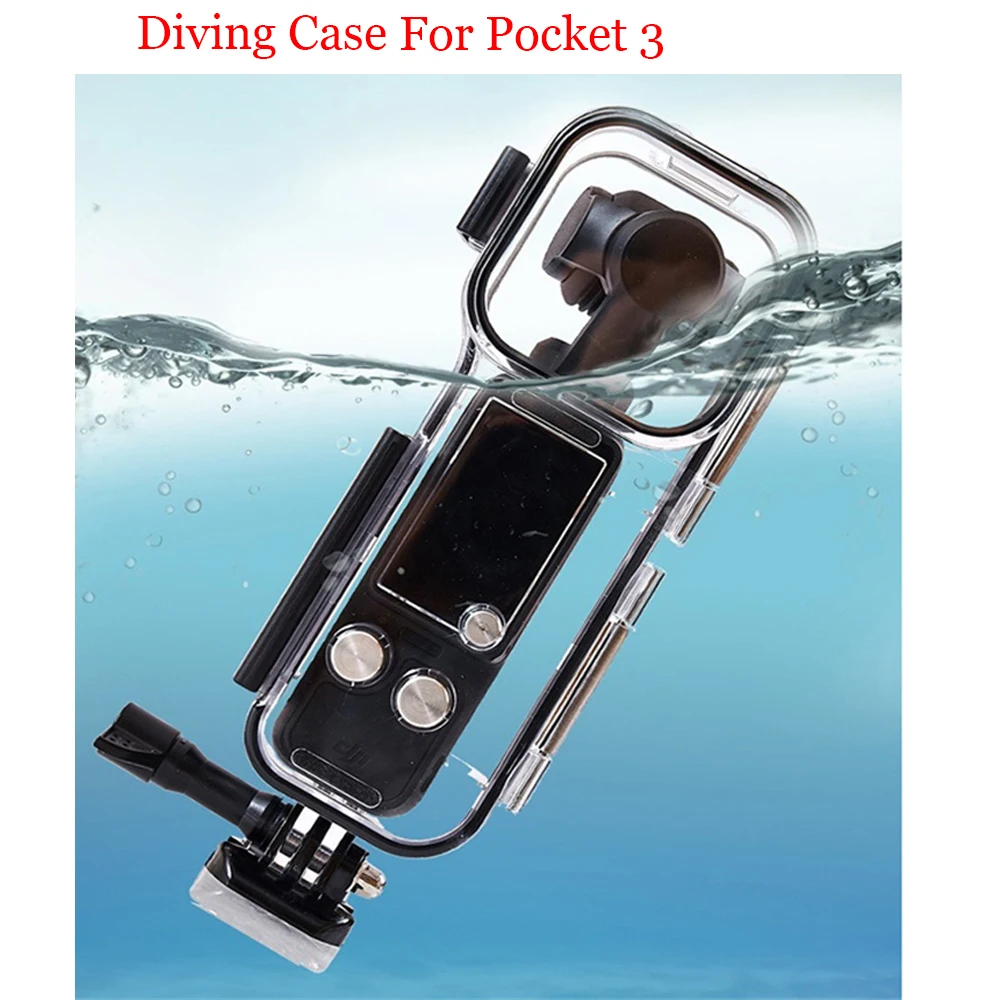 

Diving Case Waterproof Case Diving Protective Cover Pocket Sports Camera Accessories for DJI Pocket 3