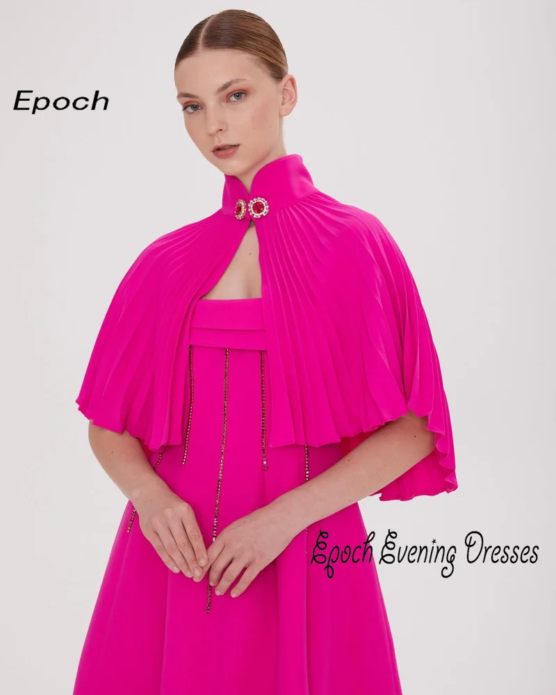 Epoch Sexy-Robe de Soirée Courte pour Femme, Élégante, Plissée à Paillettes, A-ligne, Sans Bretelles, Robe de Bal de Cocktail, 2024