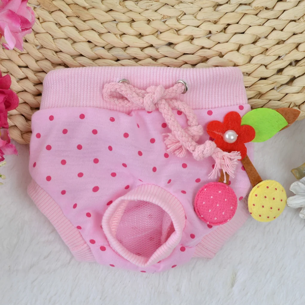 Pet Safety Pants Clothes Clothing Diapers for Dogs Sanitary Physiological Supplies