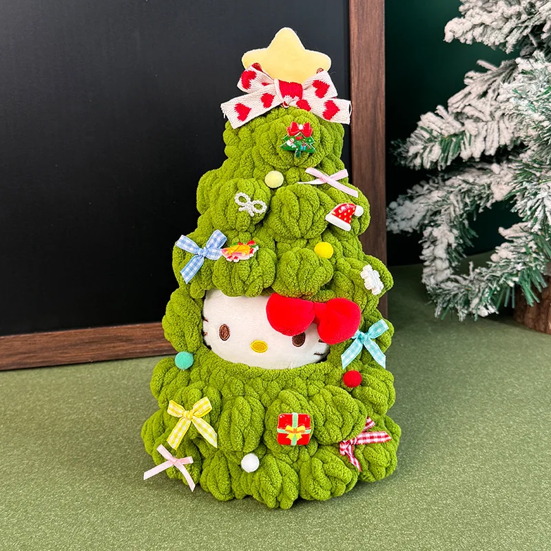 

Christmas Tree Doll Clothes Clothes Handmade Crochet Knit Diy 20cm Dolls Christmas Outfit Accessories Creative Girl Gift 20cm