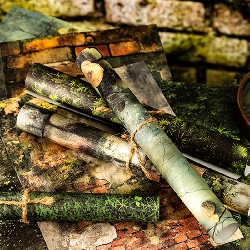 مستر بيبر مادة اللمس الطبيعي ورقة 16/20 ورقة/حزمة زهرة الجليد مواد النباتات الخضراء ورقة هدية تزيين المنزل الأصدقاء