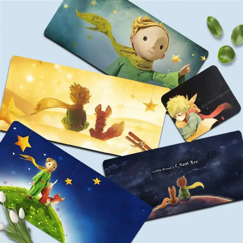 The Little Prince and The Fox Mousepad girl pad Keyboards Rubber Gaming mousepad Desk Size for large Edge Locking Keyboard Pad