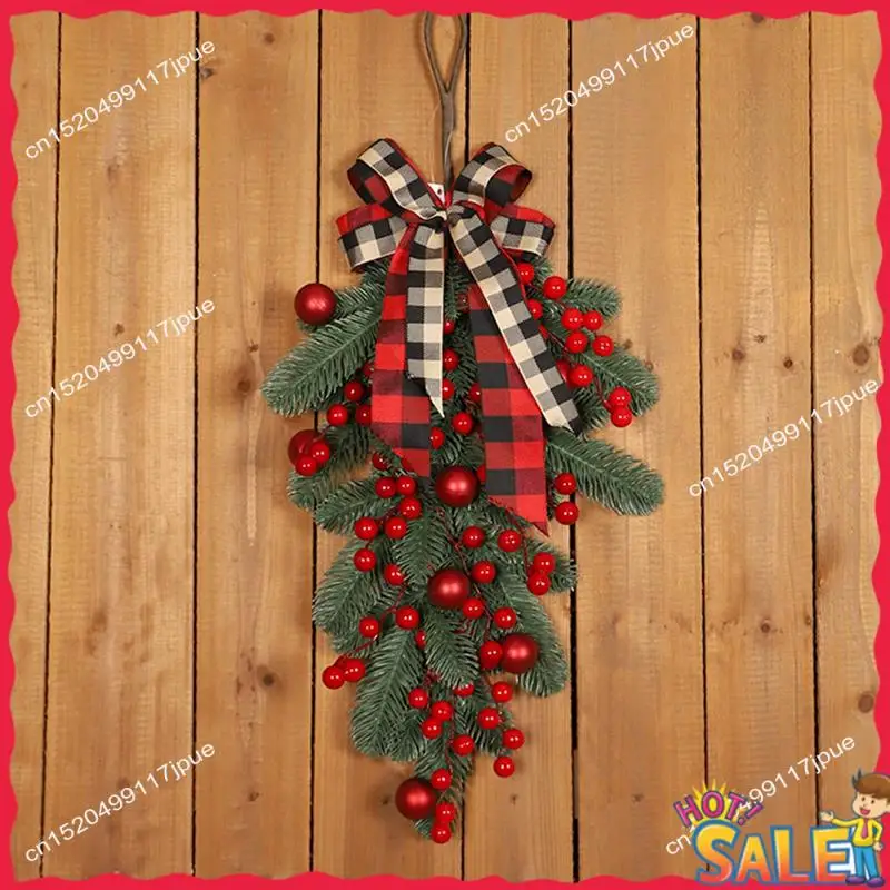 

BOFO Рождественские украшения Венки Подвески Рождественские банты Украшения для сада и двора