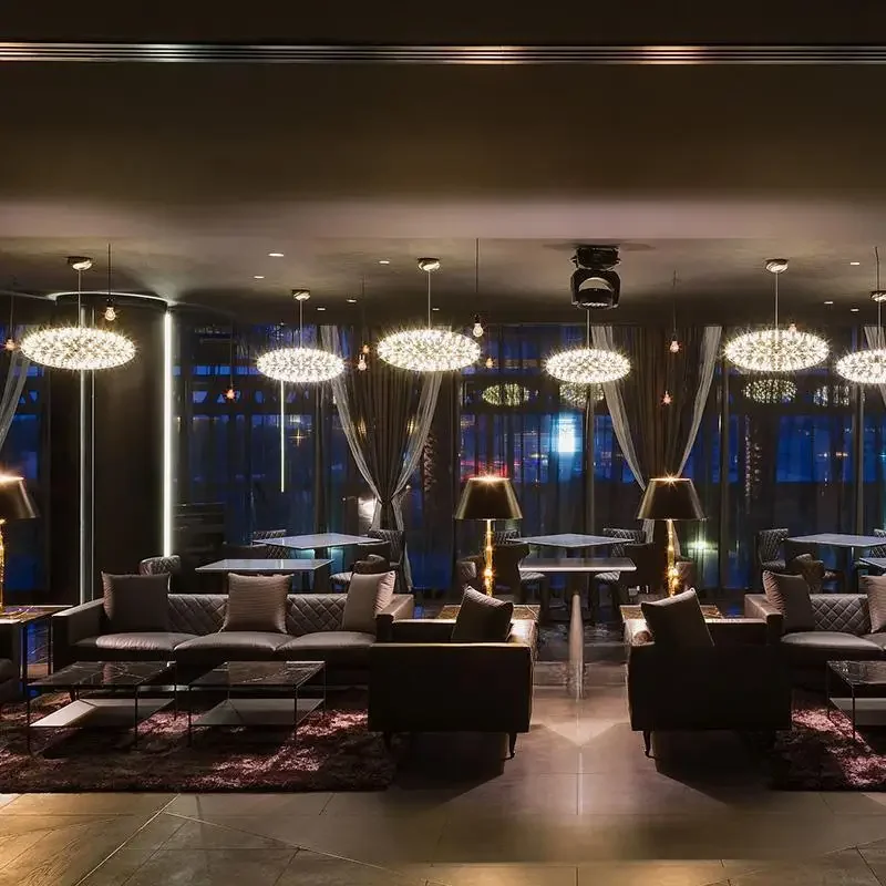 Modern Spark Ball Chandelier Nordic Raimond Zafu Pendant Light For Villa Staircase Mall  LED Luxury Hanging Lighting Fixtures