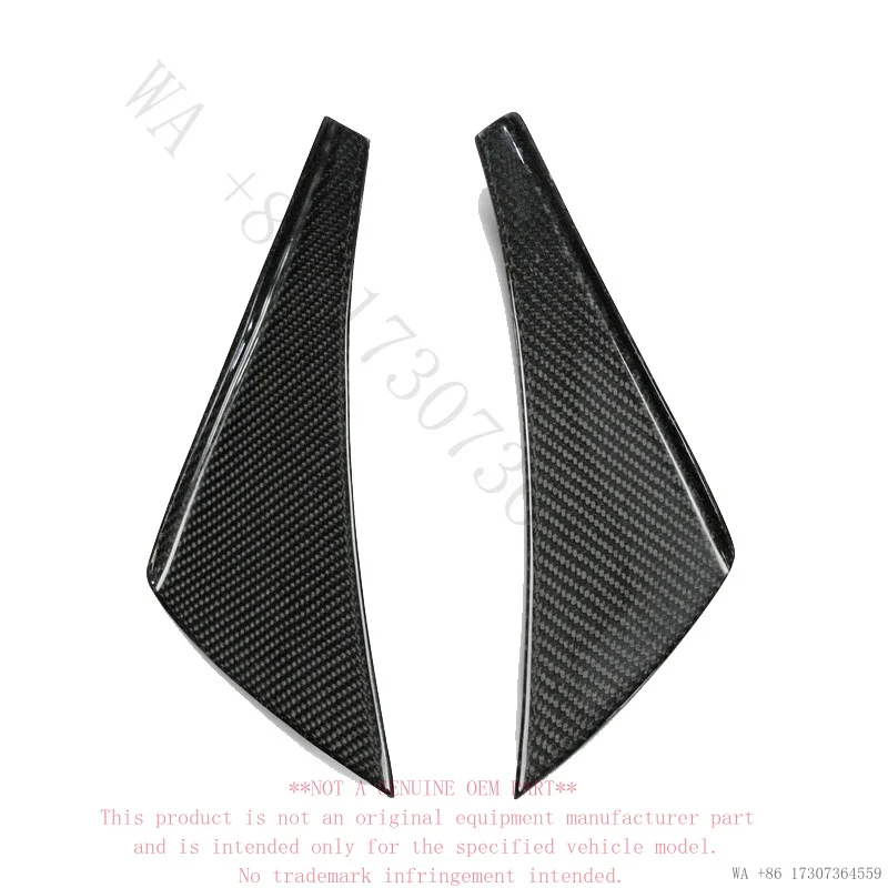 Suitable for Mazda MX5 ND RF carbon fiber modification parts VE model front bumper air spoiler blade