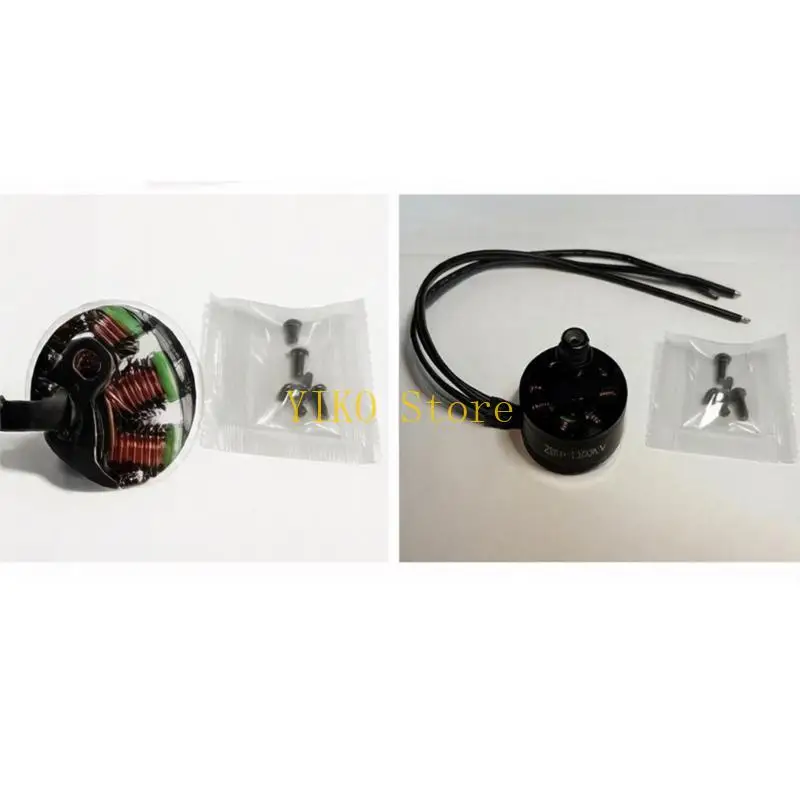 K32C 2807 1300KV Replacement Brushless Motor for 7-8in Assembly and Tuning Work