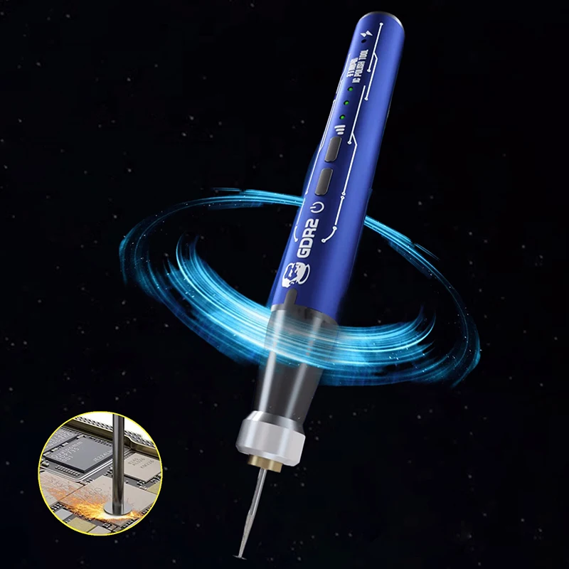 1Set Phone Repair Motherboard PCB IC CPU Cutting Polishing Pen Tool For MECHANIC GDR2 Multi-function Electric Polishing Pen