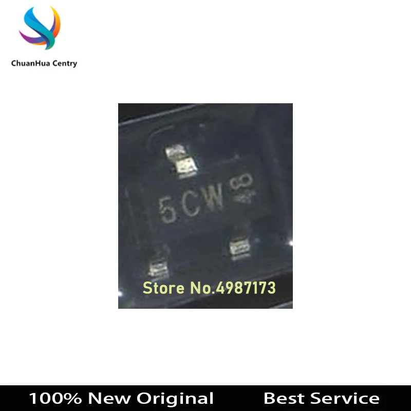 100 Pcs/Lot BC807-40 5C 5CW SOT23 45V/500mA 100% Nouveau Original En Stock