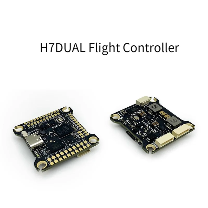 Controlador de vuelo H743, giroscopio doble BMI270 3-6S OSD Baro X8 30,5 Mm x 30,5 Mm, firmware APM para Drones RC FPV
