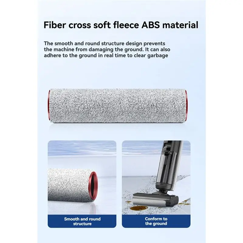 A40Z-Roller Brush And Hepa Filter For Dreame T50 Ultra/T50 Floor Scrubber Accessories Replacement Roller Brush Set