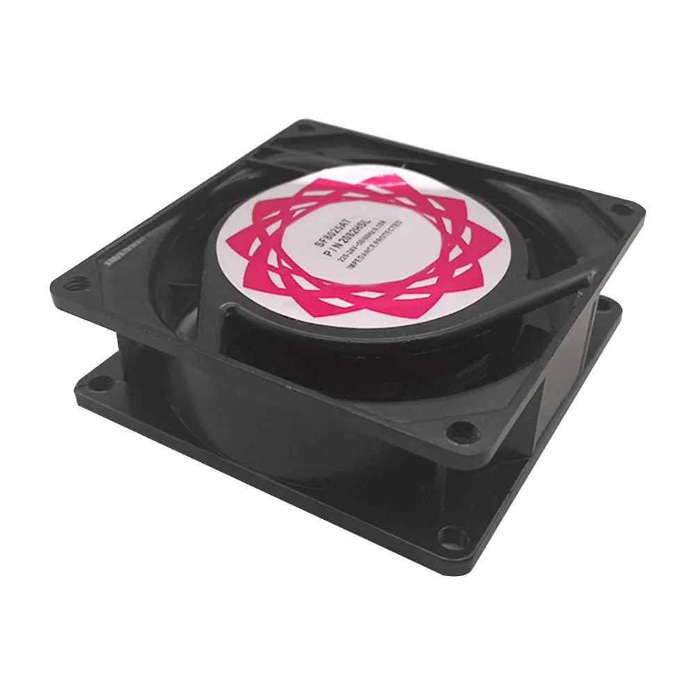 Axial Fan 220V Brushless Cooling Fan 80mm x 25mm for Desktop  Home Theater AV Cabinets 8cm Low Noise 18CFM SF8025