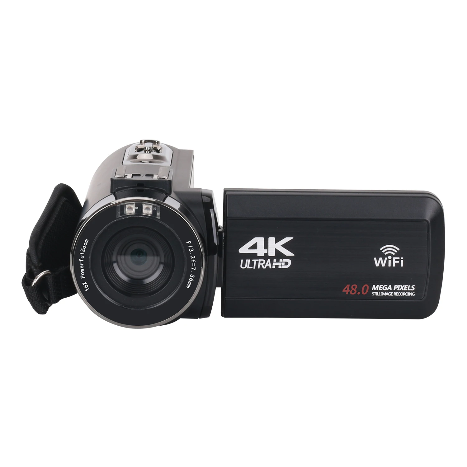 

4K Youtube Digital Camera For Video Recording Time-Lapse 48MP Photographic Camcorder Streaming Vlog DV 18X Zoom Blogger Recorder