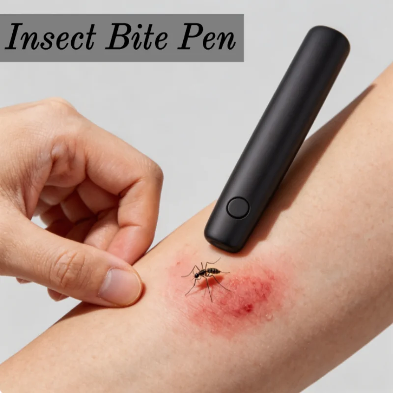 Electronic Mosquito Bite Pen Relief Burning Pain & Swelling Relieve Stings Pen Mosquito Against Portable Tool for Summer