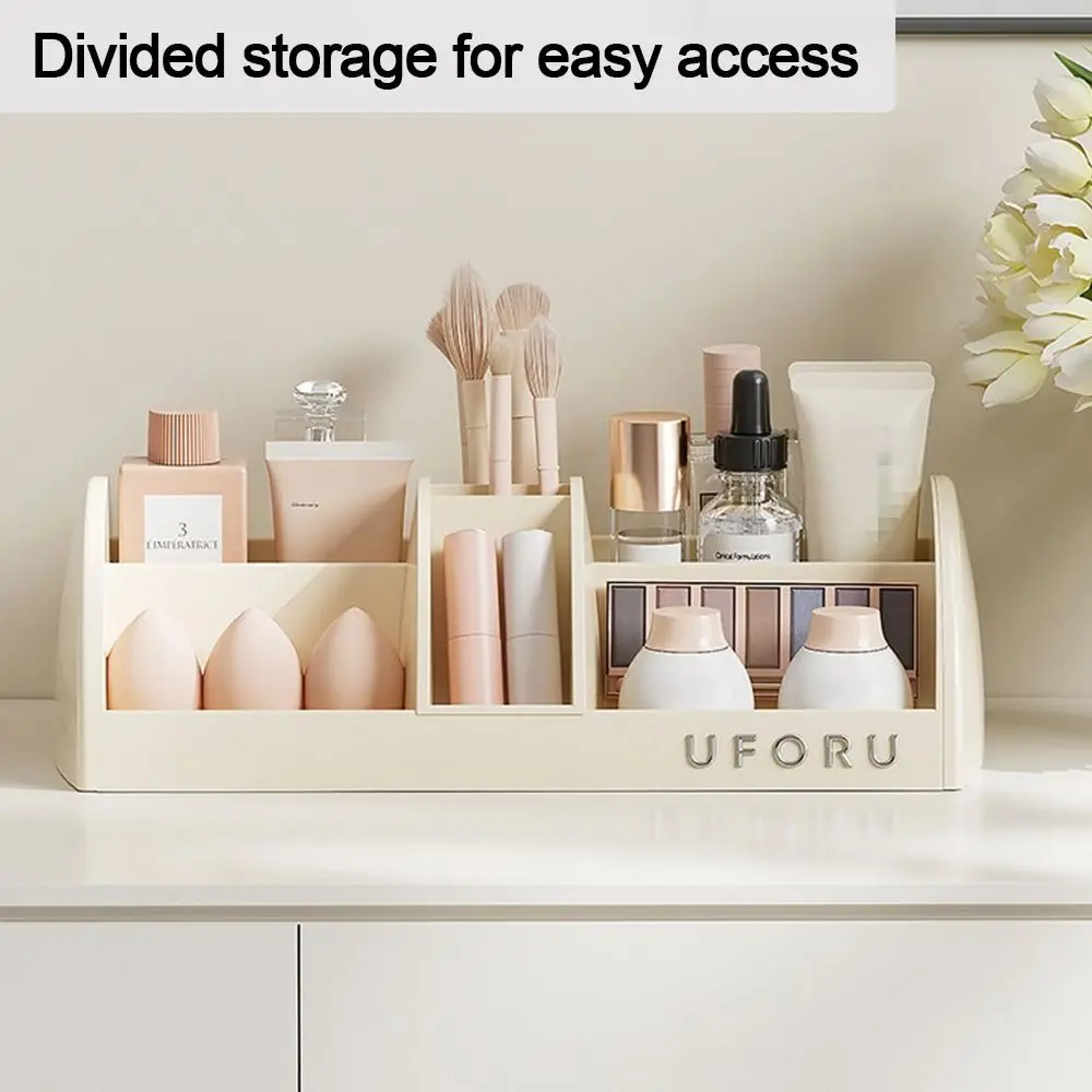 

Plastic Makeup Box Multilayer Large Capacity Cosmetics Display Case Multi-functional Desktop Storage Rack