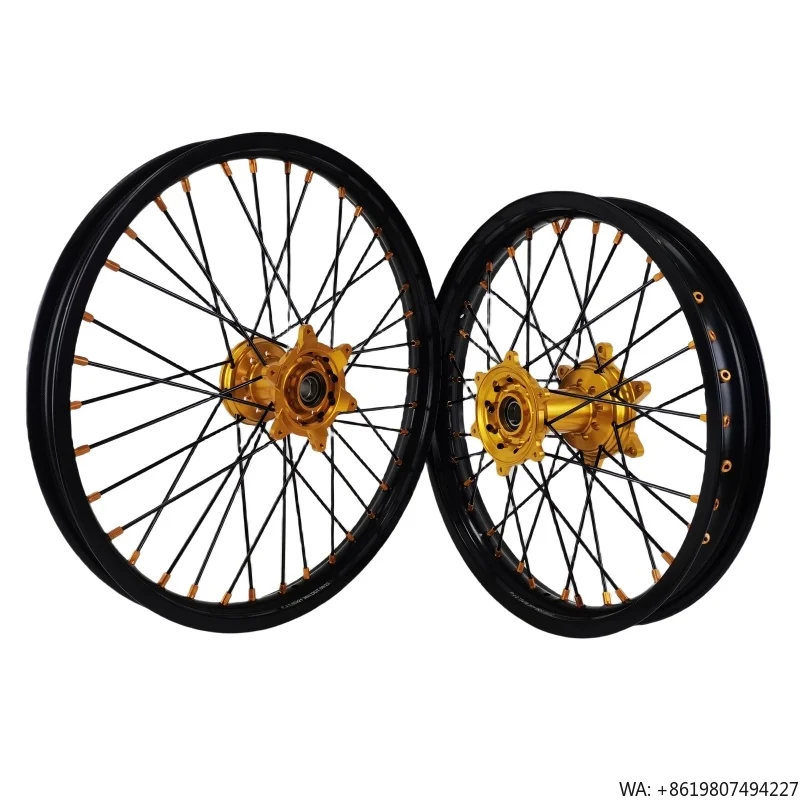 

Fit Stark Varg 1.6*21" & 2.15*19" Wheel Set Cast Hub Electric Dirtbike Alloy Wheels Rims Dirt Bike Wheels