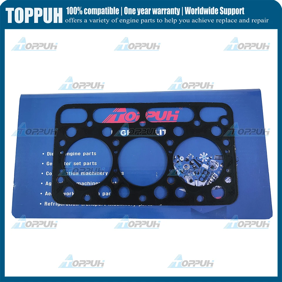 D1301 Cylinder Head Gasket for Kubota Engine (Graphite)