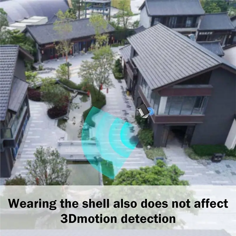 LXYB18B Protective Cover For Ring Spotlight Cam Pro Weatherproof UV Resistant Security Camera Case Outdoor Housing Shell