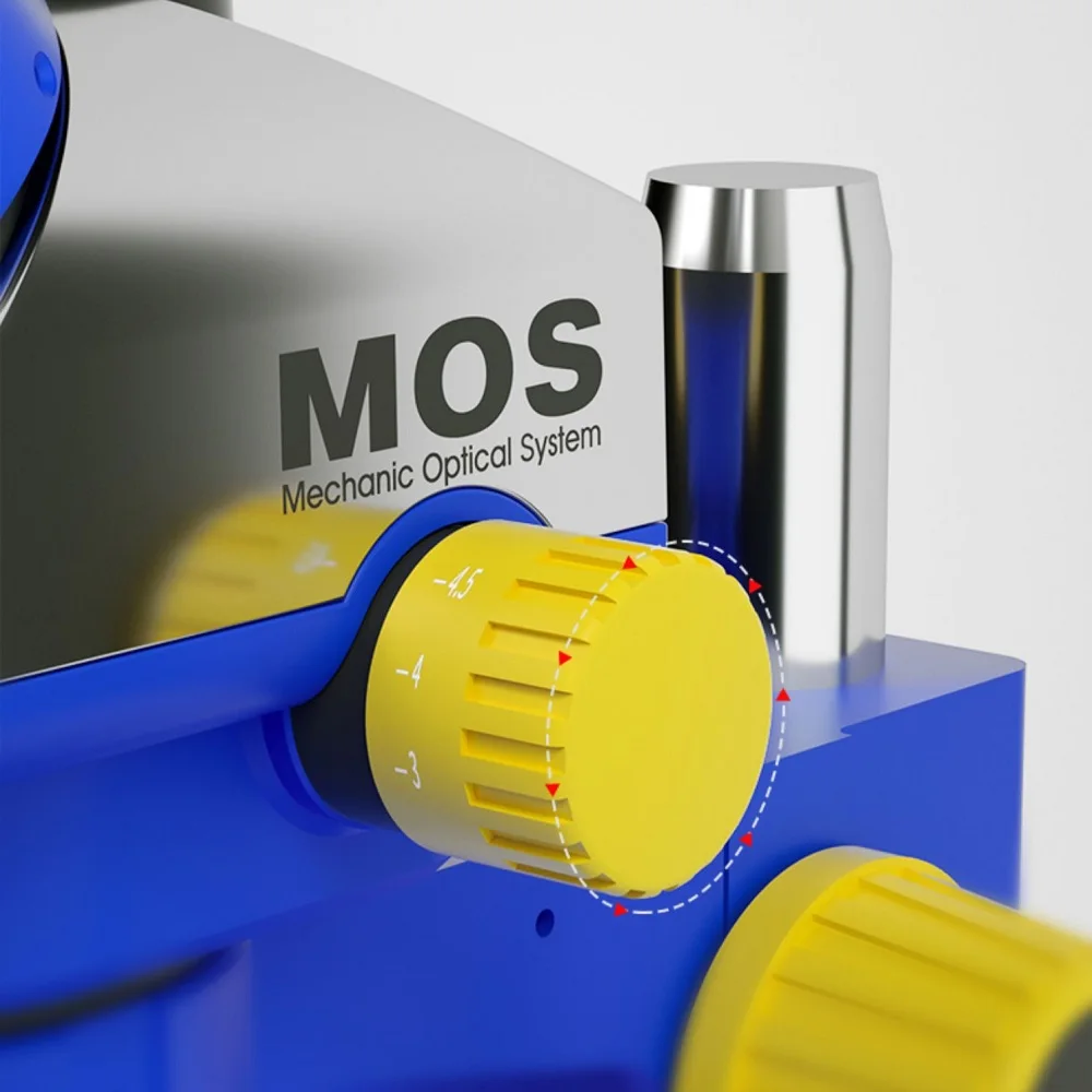 Imagem -03 - Mecânico Microscópio Industrial hd Eletrônico Ampliado Zoom Contínuo 645x Trinocular Estéreo Binocular Adaptador Ctv Série Mos