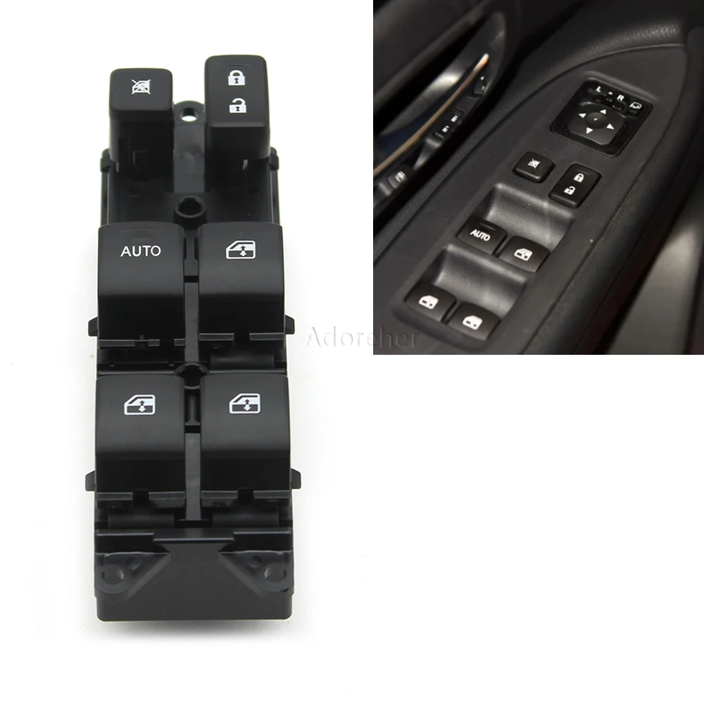 For Mitsubishi Outlander 2013- 2018 Left Front Electric Glass Lifter Power Window Control Switch Window Switch Button