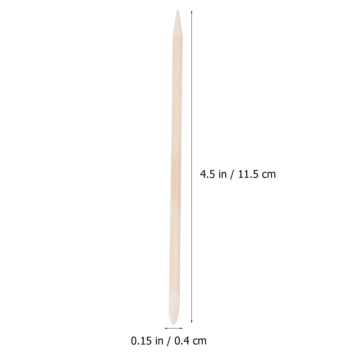 50 قطعة العصي الخشبية البرتقالية انتهازي للبشرة مزيل الجلد الميت أداة مانيكير لتنظيف الأظافر تلميع باديكير مسمار الفن تصميم