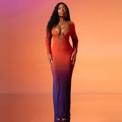 PuTao Beach Sheath Prom Dress Sexy Short Top+Long Evening Dresses Autumn Full Sleeves Party Gown Formal Ankle Length Robes