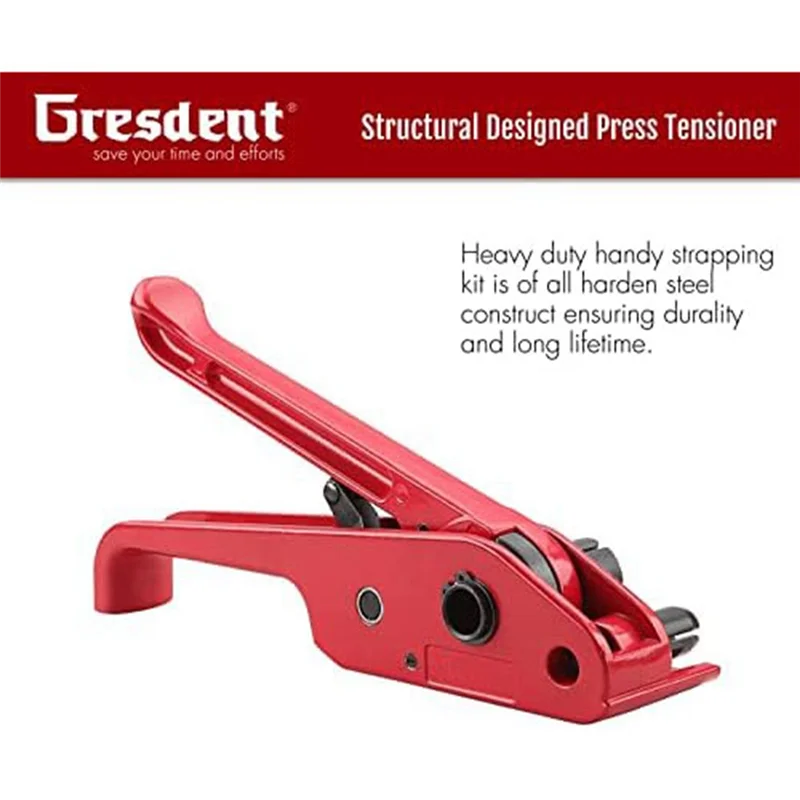 A93Z Tenditore per nastro Reggiatrice in plastica per animali domestici Pressa Tenditore manuale Tenditore per nastro in plastica 2 pezzi