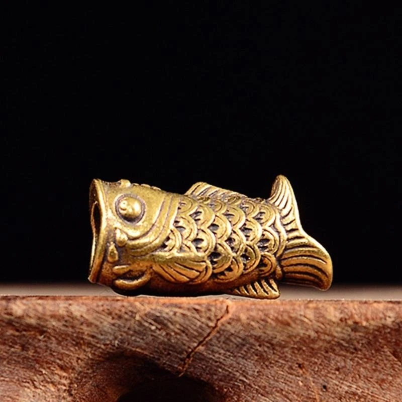 DXAE Artistic Fish Metal Beads สำหรับโครงการ paracord ที่สร้างสรรค์และเครื่องประดับแฟชั่นหลุมมีเสน่ห์ของสะสมศิลปะศิลปะ