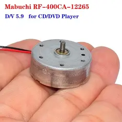 Mabuchi RF-400CA-12265 Motor D/V 5.9 DC 3V-6V Mini 24mm Round Thin Spindle Micro 400 Motor for Car AV CD DVD Player Device
