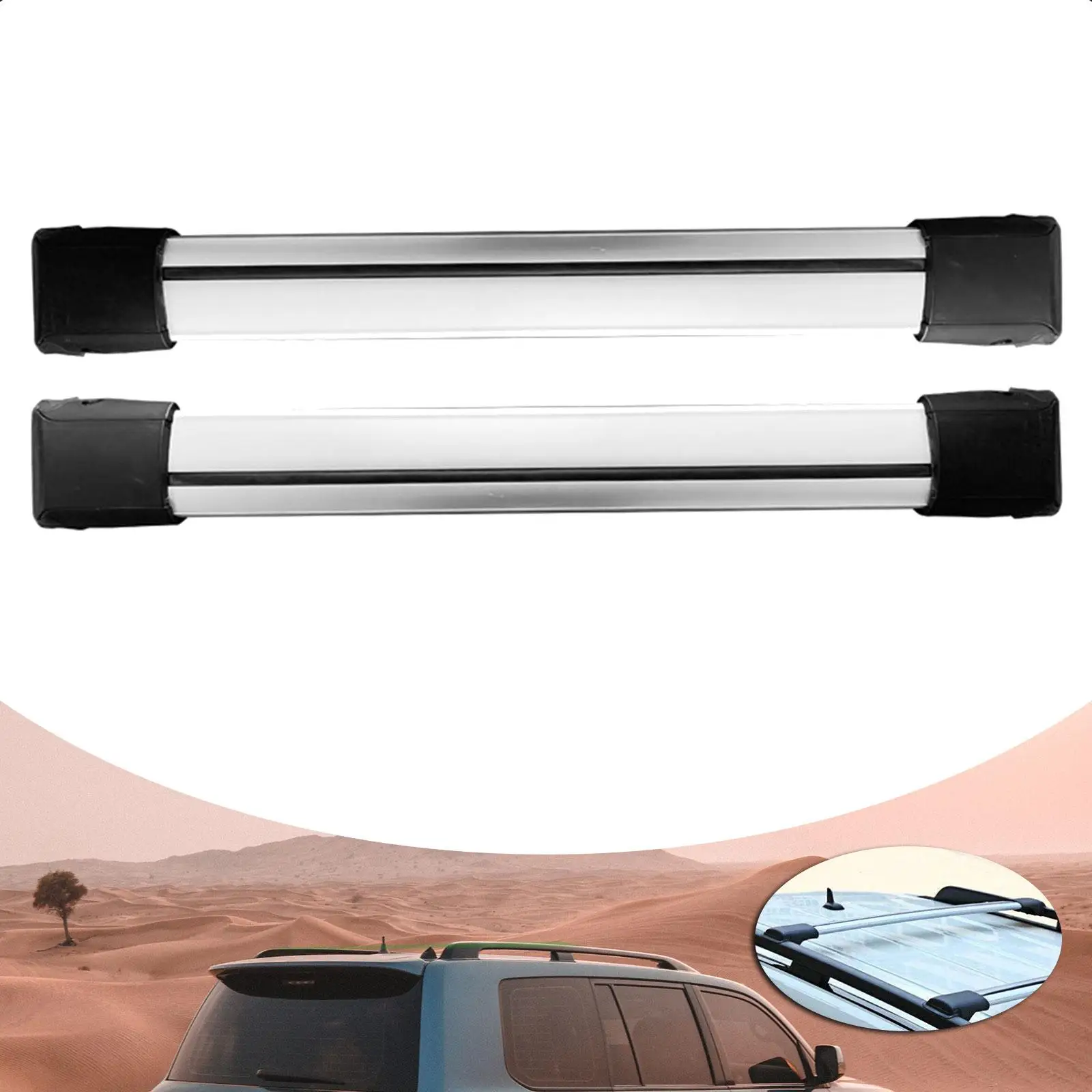 

Generic Roof Rack Cross Bar Car Rooftop Crossbar for Luggage