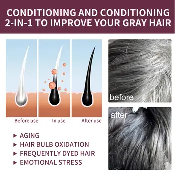 Šampon Polygonum Multiflower, mýdlo, odstranění lupů, snížení vypadávání vlasů, obnovení přirozených černých vlasů, posílení vlasových kořínků, péče o vlasy 12 nejlepší prodej šampon na vlasy v kině - №11