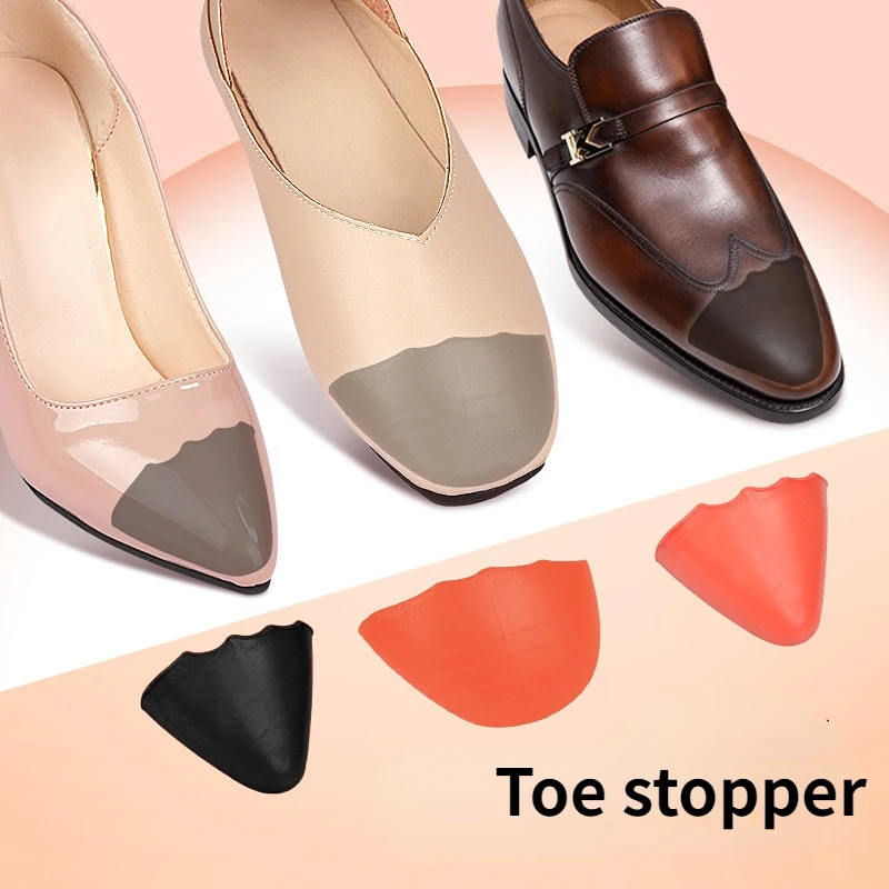 

2pcs High Heel Toe Plug Shoe Insert Big Shoes Toe Front Filler Cushion Pain Relief Protector Shoe Accessories