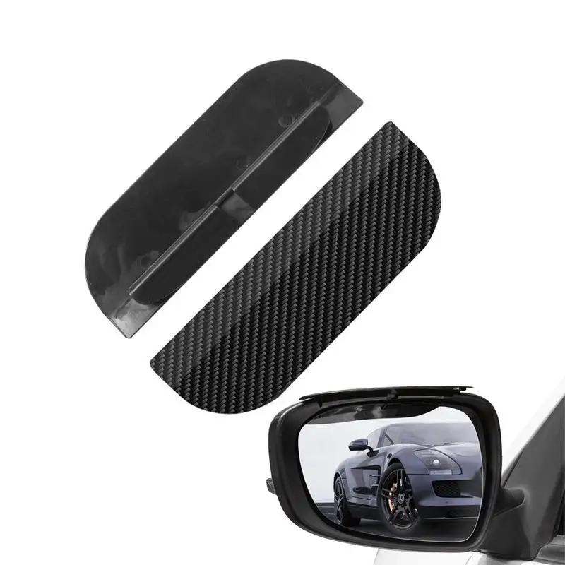 2pcs Car Rearview Mirror Rain Eyebrow Visor Pvc Car Rearview Side Snow Sun Visor Rain Cover Car Mirror Accessories