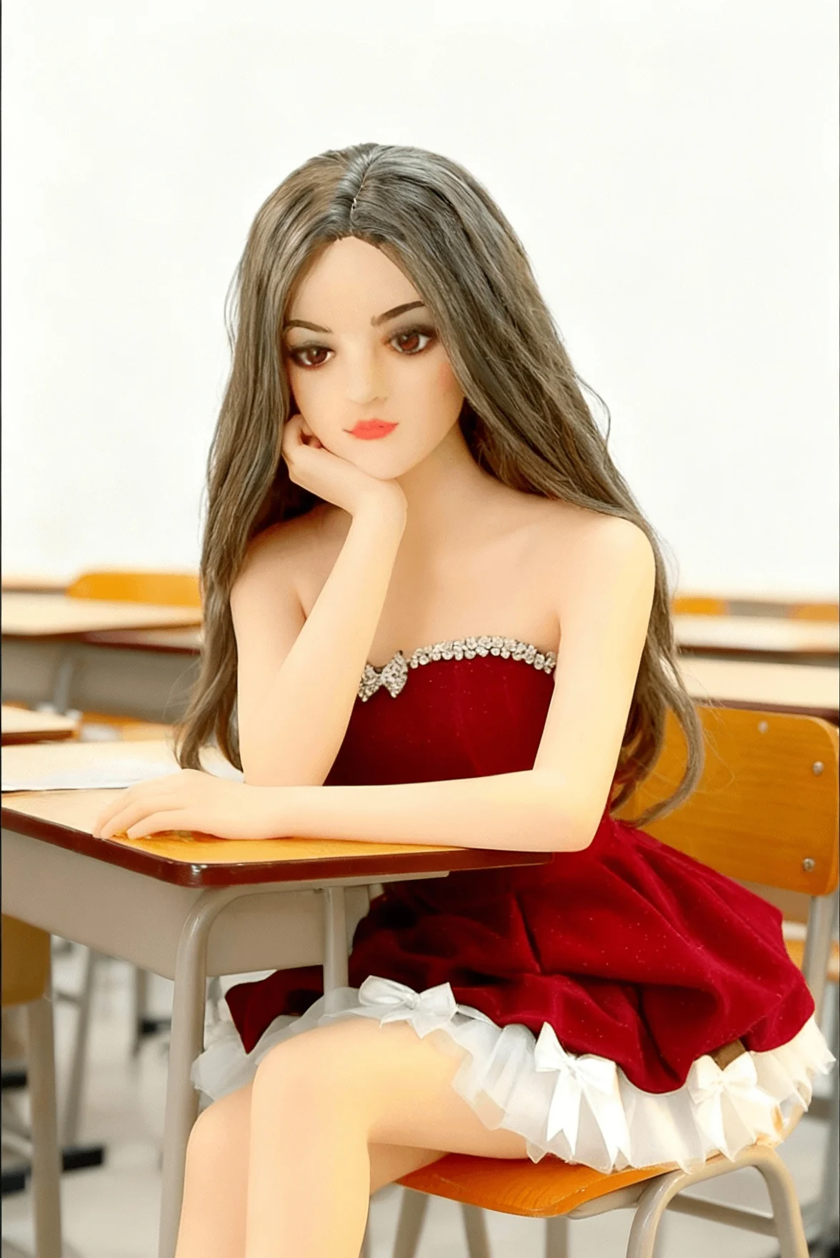 80cm Lalka Anime YouquD9 Model/ruchome stawy/środek rozmiaru ciała (S/M/L)/odłączana głowa/figurka w kostiumie/ładowana lalka/prezent dla miłośników anime