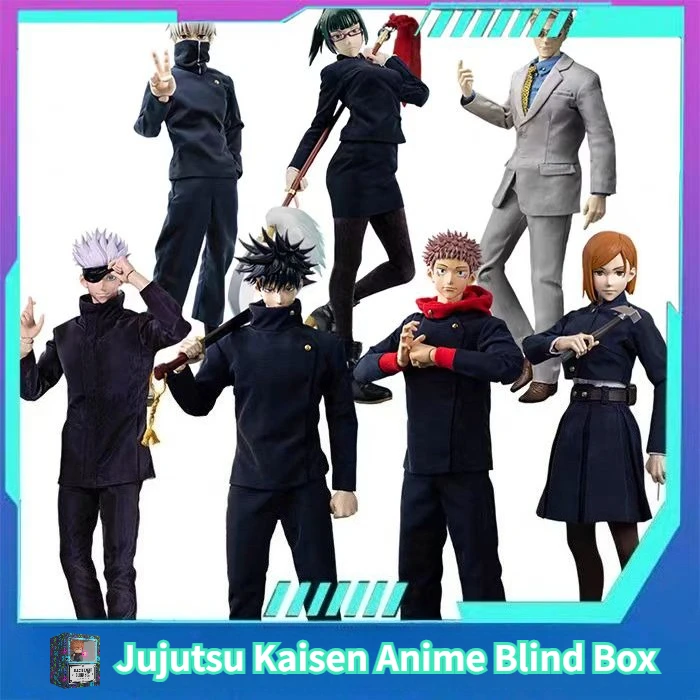 

Jujutsu Kaisen Anime Blind Box Cute Figures Mini Collectible Dolls Mystery Toy Gift For Kids Friends And Collectors