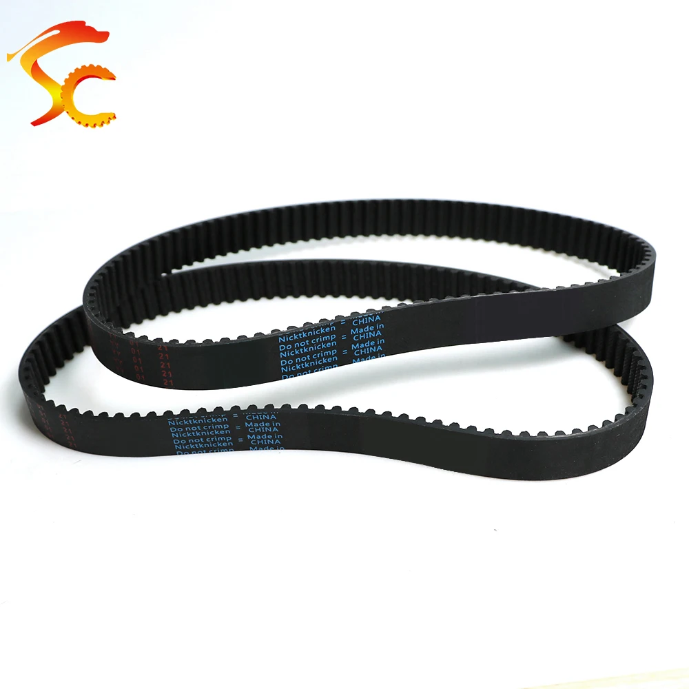 HTD 5M Timing Belt Length 540/545/550/555/560mm Width 10/15/20/25mm Pitch 5mm Rubber Pulley Belt